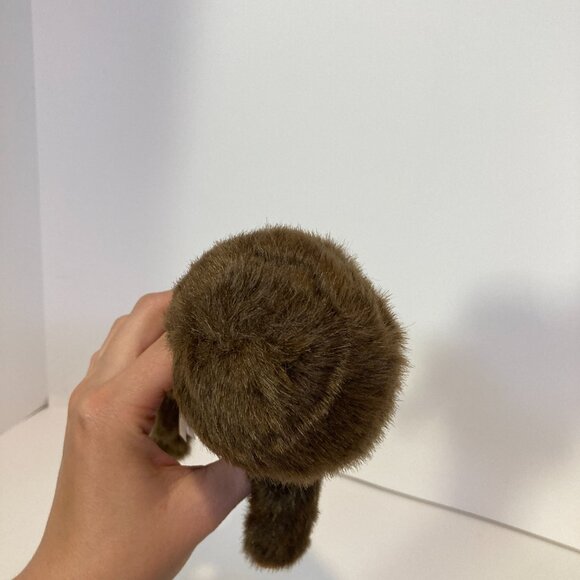 Monchhichi Doll Stuffed Plush Toy Blue Shoes 19cm Sekiguchi Japan - Picture 12 of 12